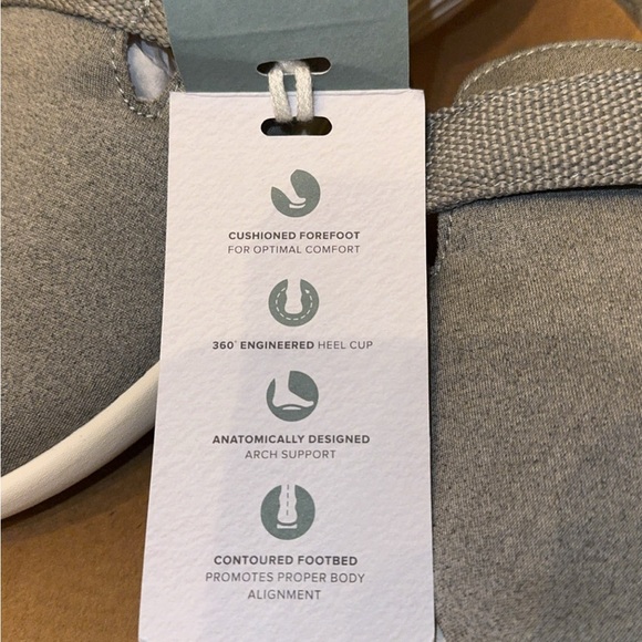 WACO | Revitalign Naples NIB grey shoes mules SZ 5.5 - Picture 9 of 10